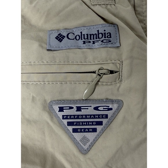 NWT Columbia Backcast III Water Short Mens M Beige Omni-Shade UPF 50 Swim Shorts - Picture 5 of 14